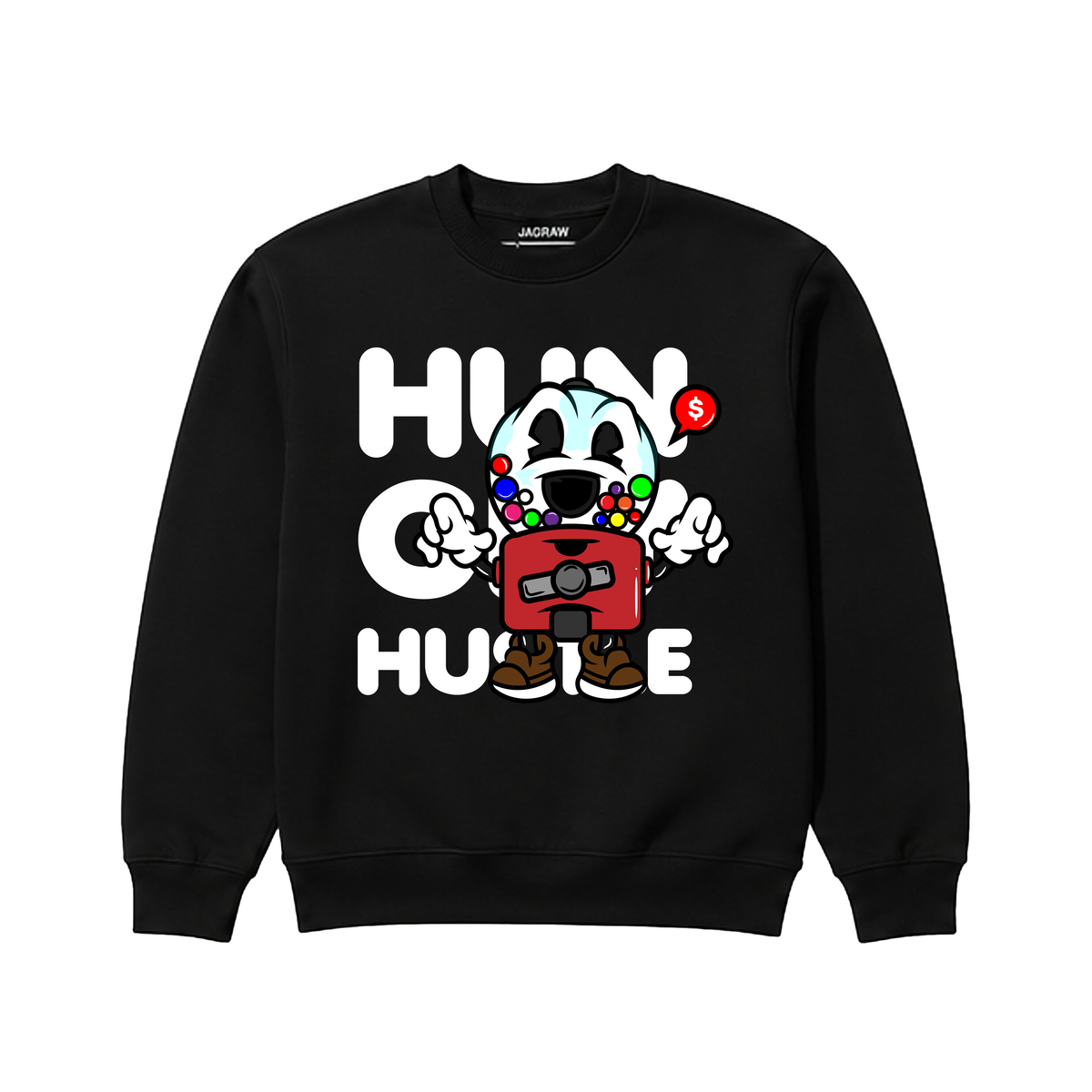 Hungry Hustle by JagRaw “Gumball” Sweatshirts