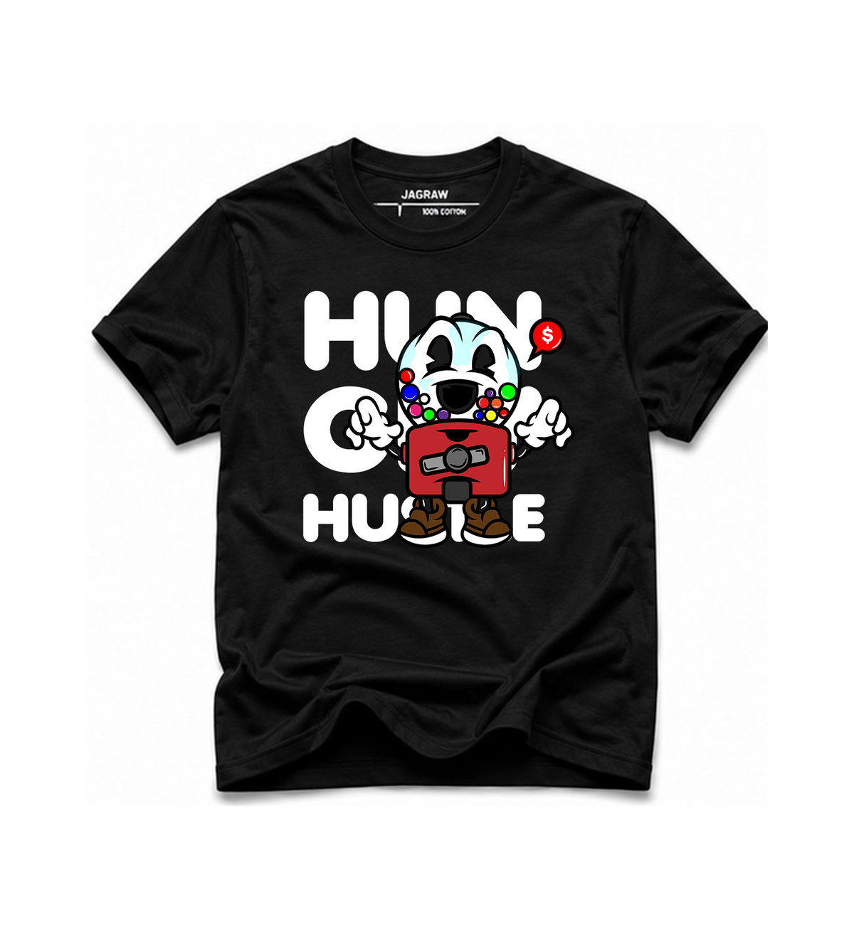 Hungry Hustle by JagRaw “Gum-ball” T-shirts