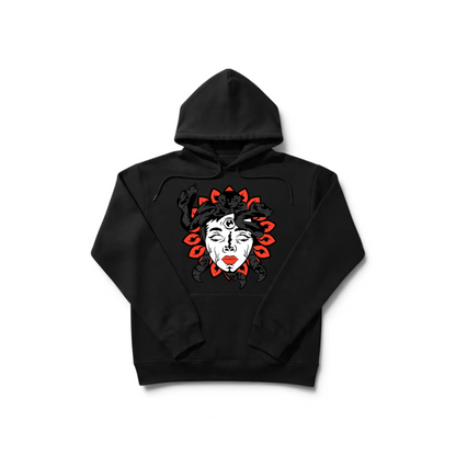 JagRaw “Medusa” Hoodies- Orange Leaves