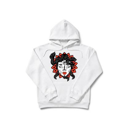 JagRaw “Medusa” Hoodies- Orange Leaves