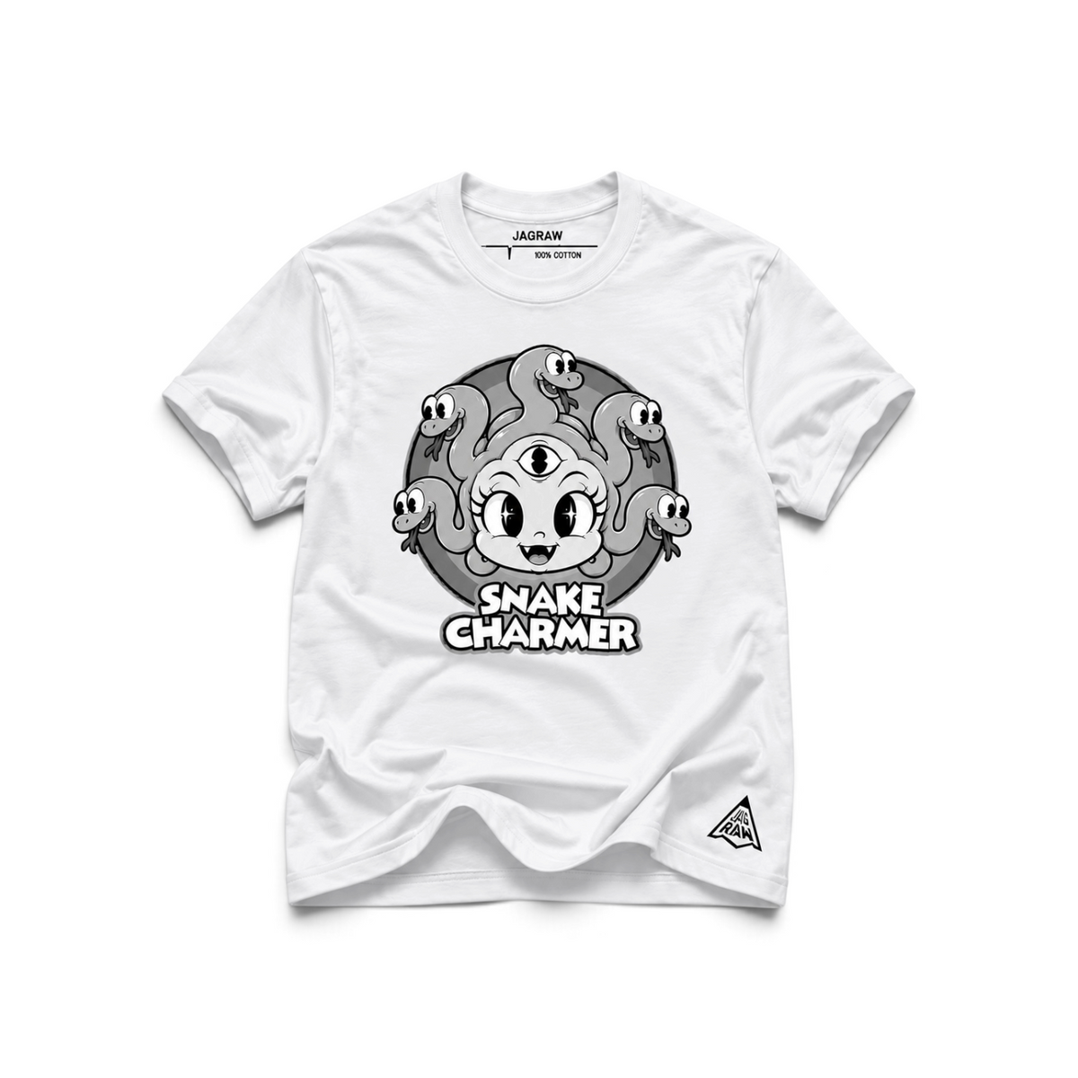 JagRaw “Snake Charmer” T-shirts