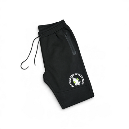 JagRaw “Praying Hands” Sweatpants- Black