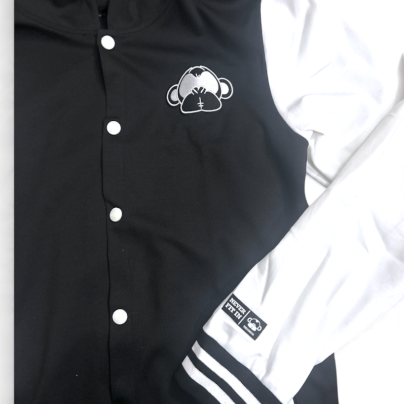 theCirkus “Chimp” Lightweight Jacket- Black & White