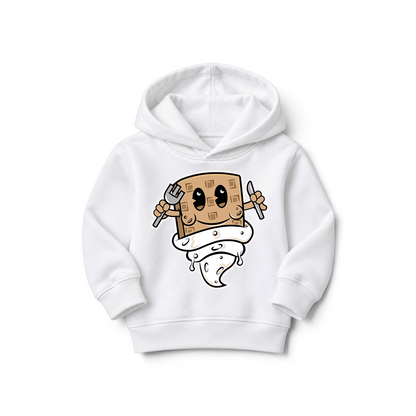 Hungry Hustle by JagRaw “Waffle Boy” Toddler Pullover Fleece Hoodies