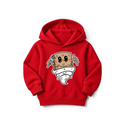 Hungry Hustle by JagRaw “Waffle Boy” Toddler Pullover Fleece Hoodies