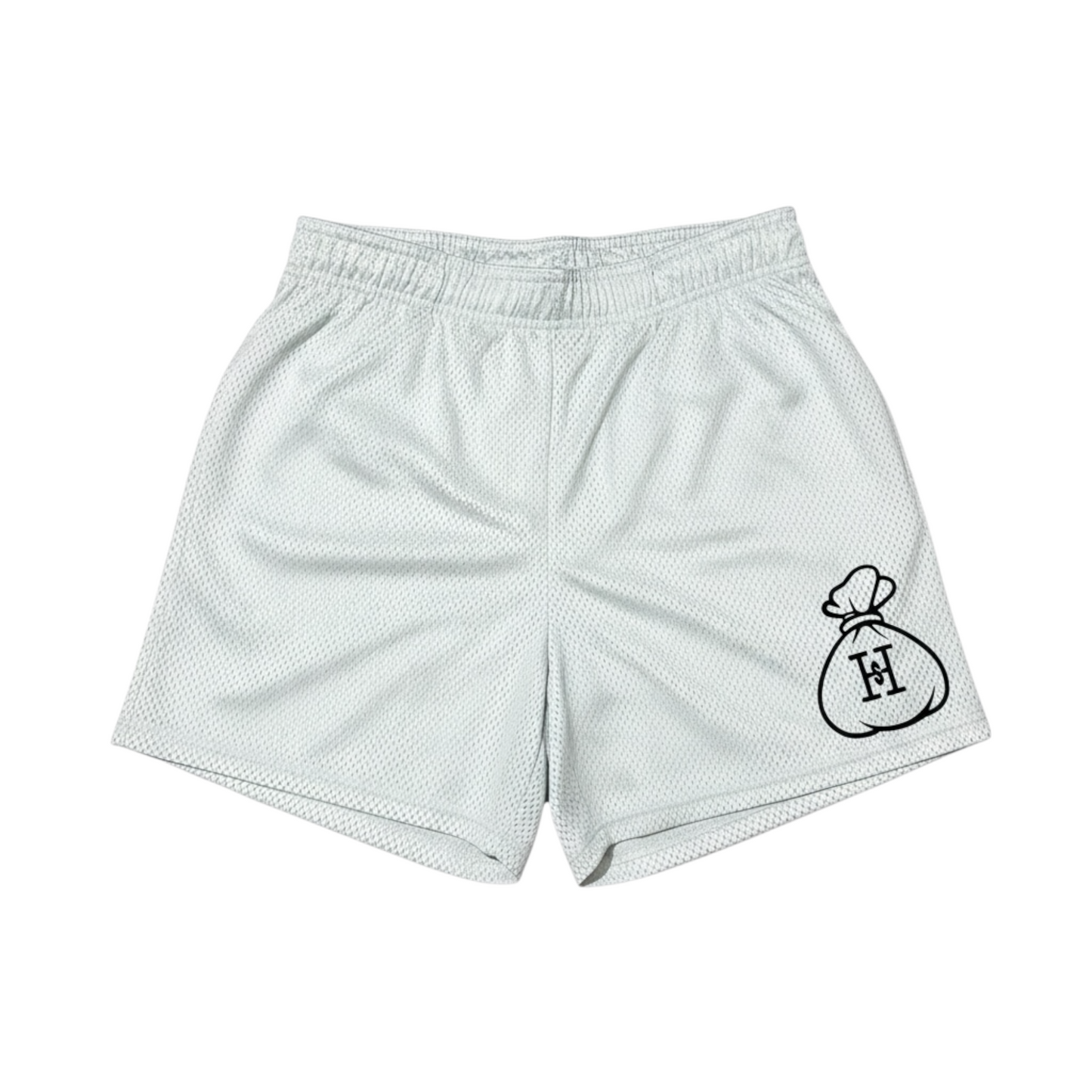 Hungry Hustle by JagRaw Money Bag Shorts