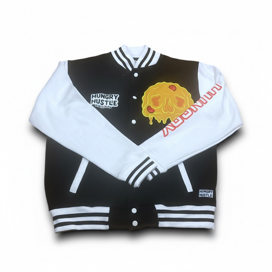 Hungry Hustle by JagRaw “The Condiments- Four Sauces” Varsity Jacket