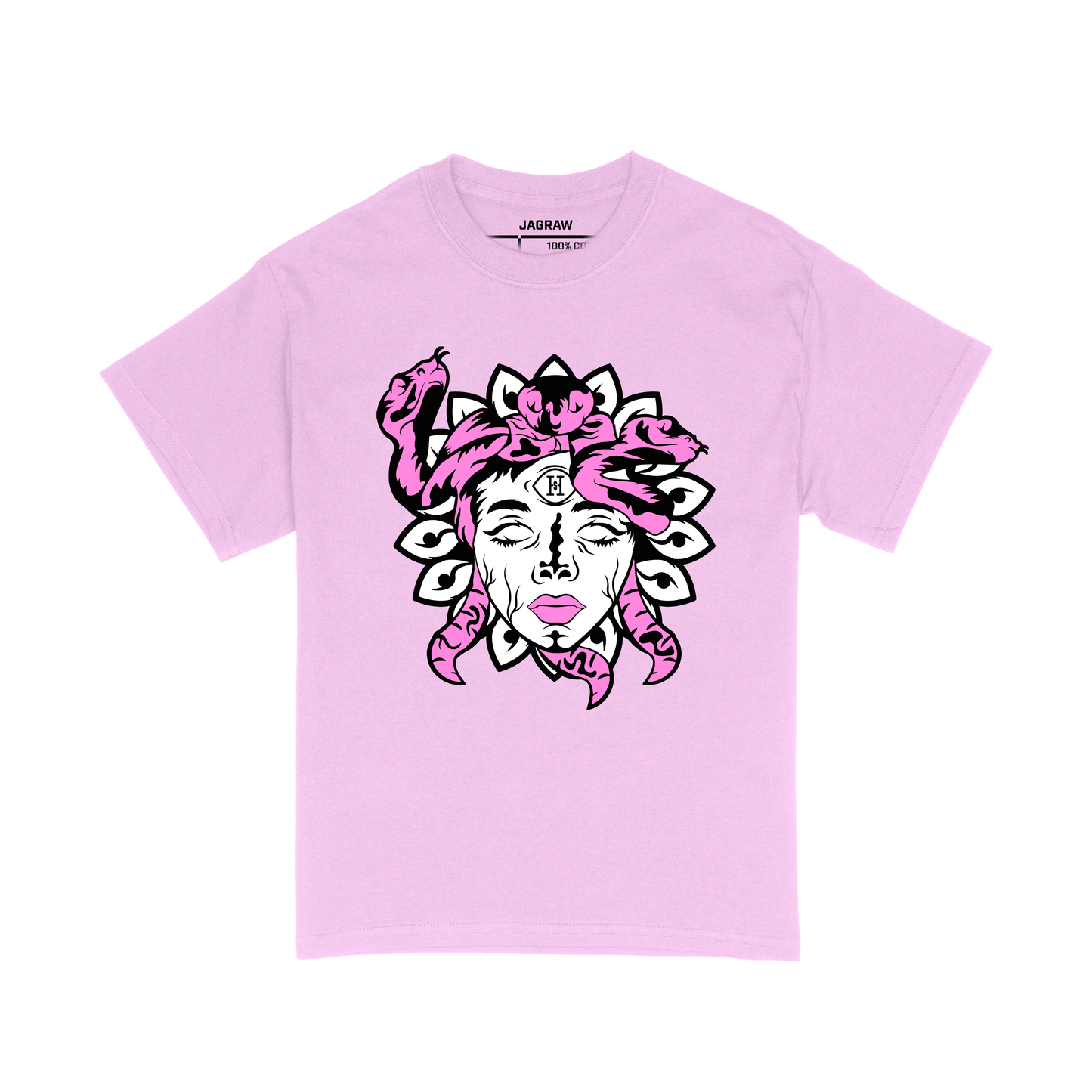 Medusa “Pink Snakes” Lightweight T-shirt – Pink