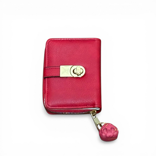 JagRaw “The Condiments: Four Sauces” Mini Wallet- Red