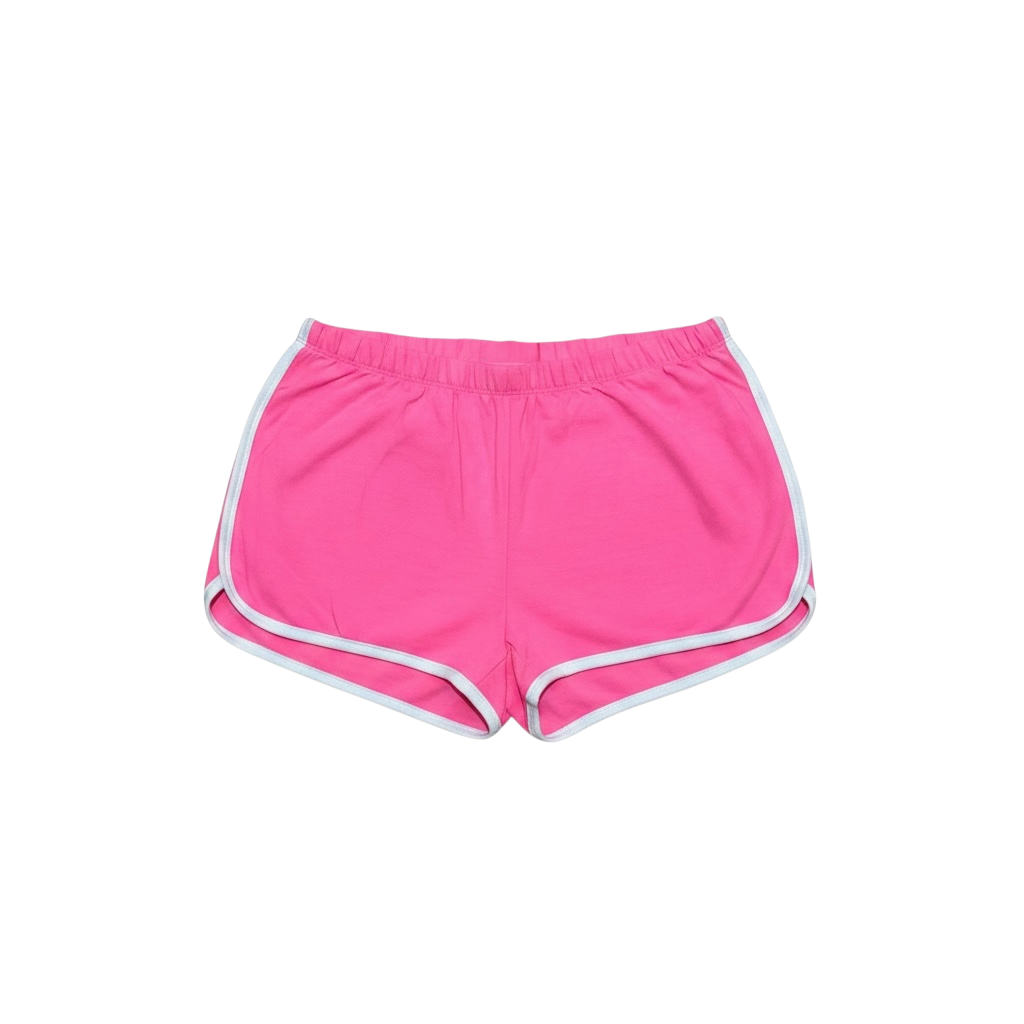 JagRaw “Waffle Sign” Women Shorts- Hot PinkPink (Copy)