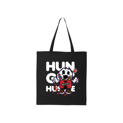 Hungry Hustle by JagRaw Medium Tote Bag in Gum-ball