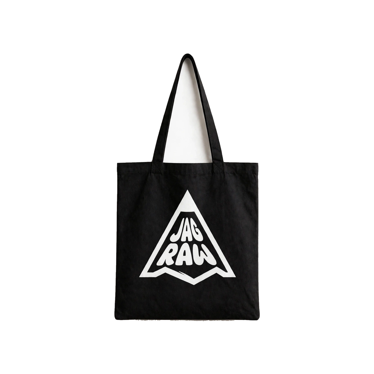 Hungry Hustle by JagRaw Medium Tote Bag in Pencil Logo